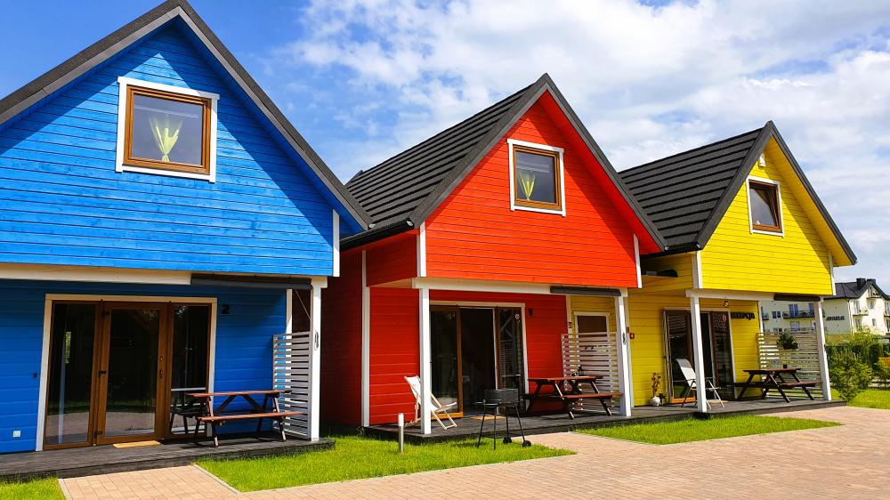 Kolorowe Domki w Gąski