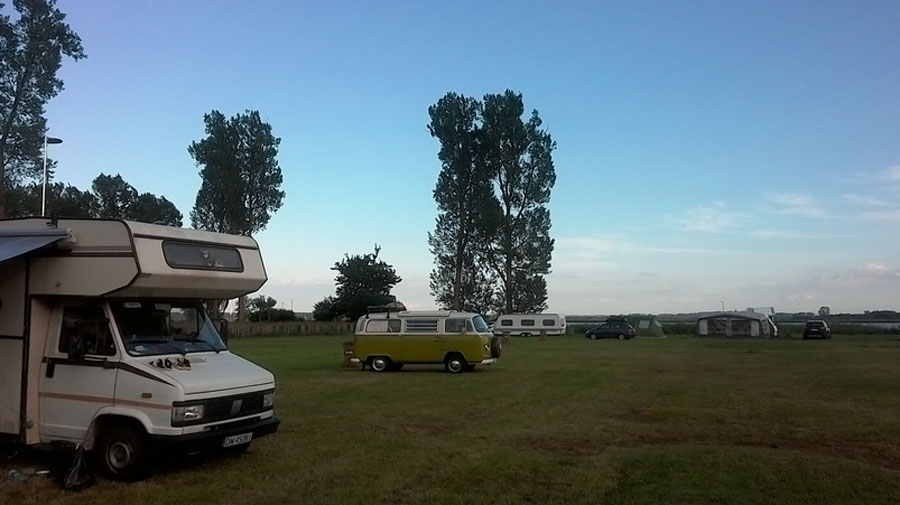 Camping Rogowo, camping przy plaży